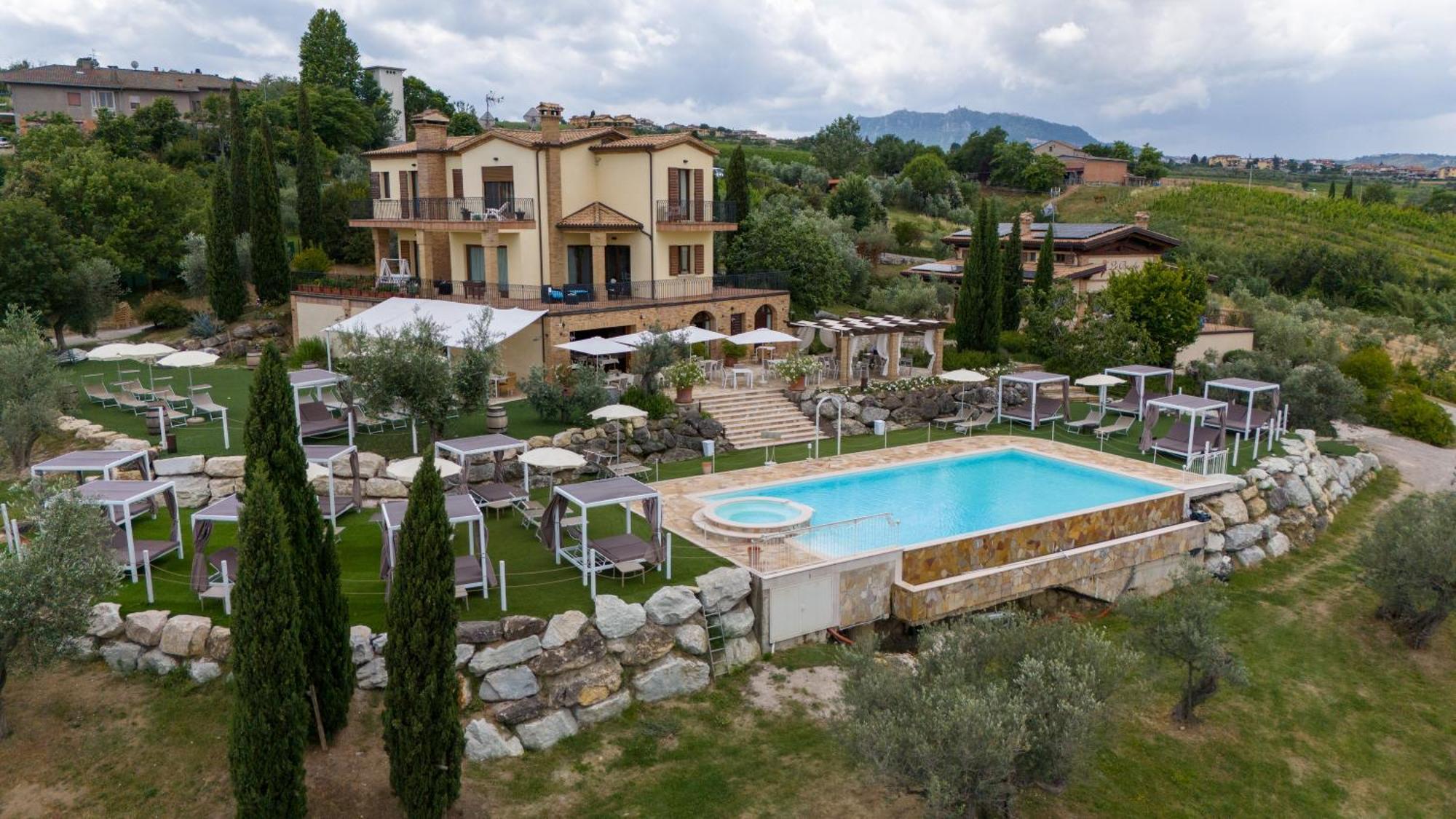 Agriturismo Le Bosche San Marino Bagian luar foto