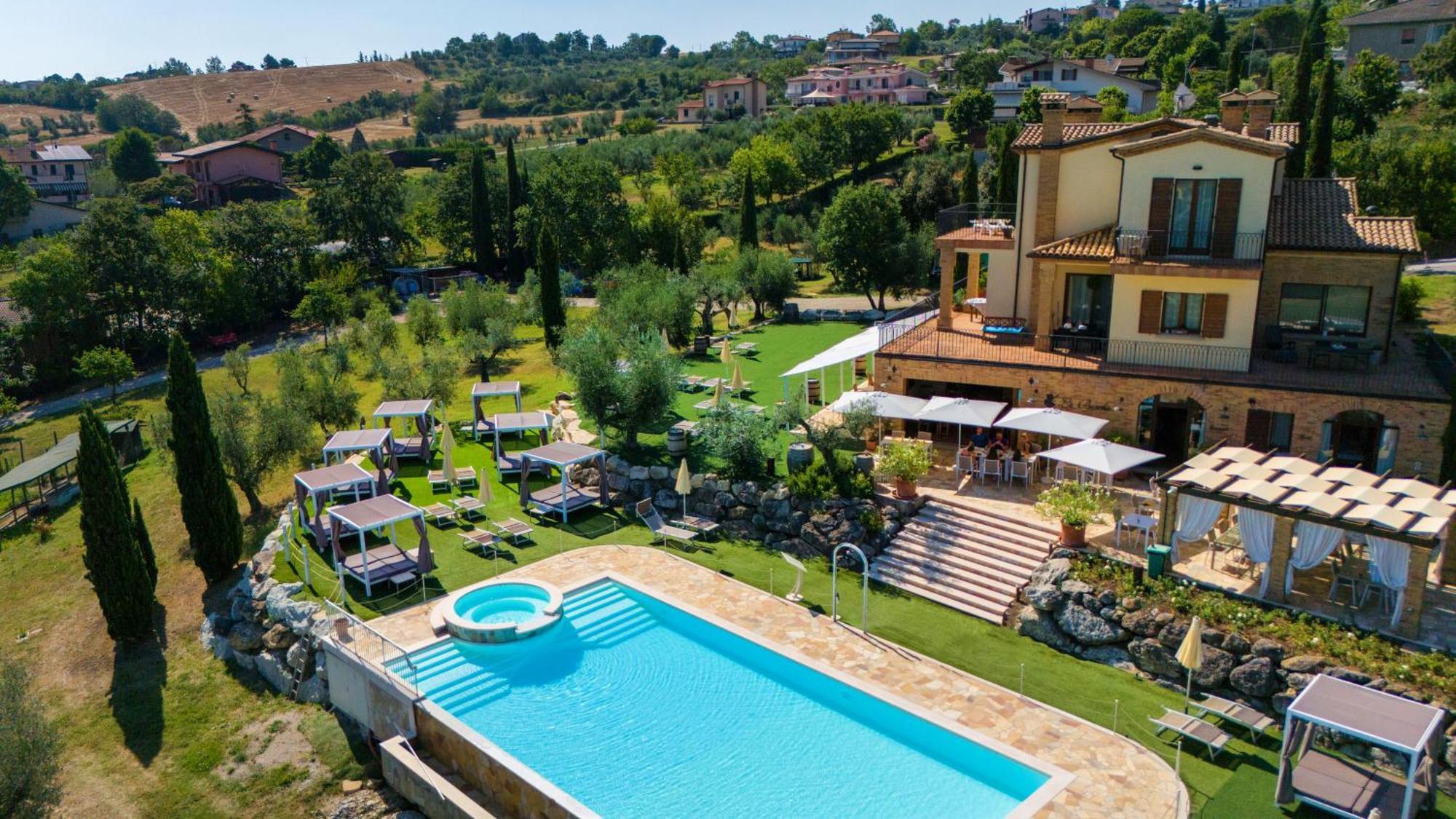 Agriturismo Le Bosche San Marino Bagian luar foto